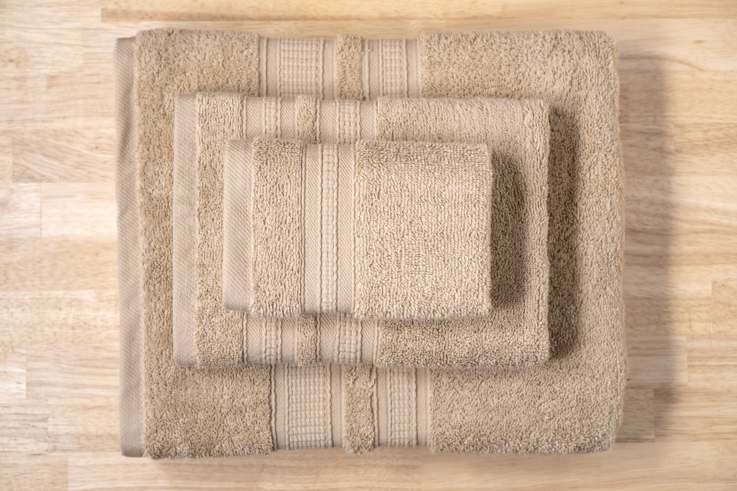 Luxury 6 Piece Bath Towel Set - 100% Cotton - Soft and Absorbent