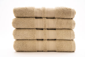 Luxury 4 Piece Bath Towel Set - 100% Cotton - Soft and Absorbent Luxury 4 Piece Bath Towel Set - 100% Cotton - Soft and Absorbent