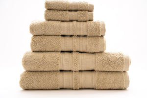 Luxury 6 Piece Bath Towel Set - 100% Cotton - Soft and Absorbent Luxury 6 Piece Bath Towel Set - 100% Cotton - Soft and Absorbent
