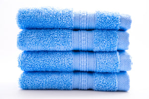 Luxury 4 Piece Face Towel - 100% Cotton - Soft and Absorbent Luxury 4 Piece Face Towel - 100% Cotton - Soft and Absorbent