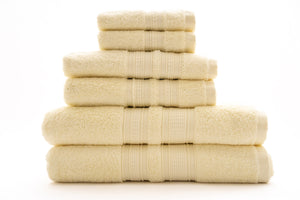 Luxury 6 Piece Bath Towel Set - 100% Cotton - Soft and Absorbent Luxury 6 Piece Bath Towel Set - 100% Cotton - Soft and Absorbent
