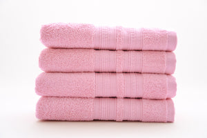 Luxury 4 Piece Hand Towel - 100% Cotton - Soft and Absorbent Luxury 4 Piece Hand Towel - 100% Cotton - Soft and Absorbent