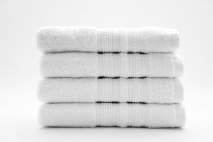 Luxury 4 Piece Hand Towel - 100% Cotton - Soft and Absorbent Luxury 4 Piece Hand Towel - 100% Cotton - Soft and Absorbent