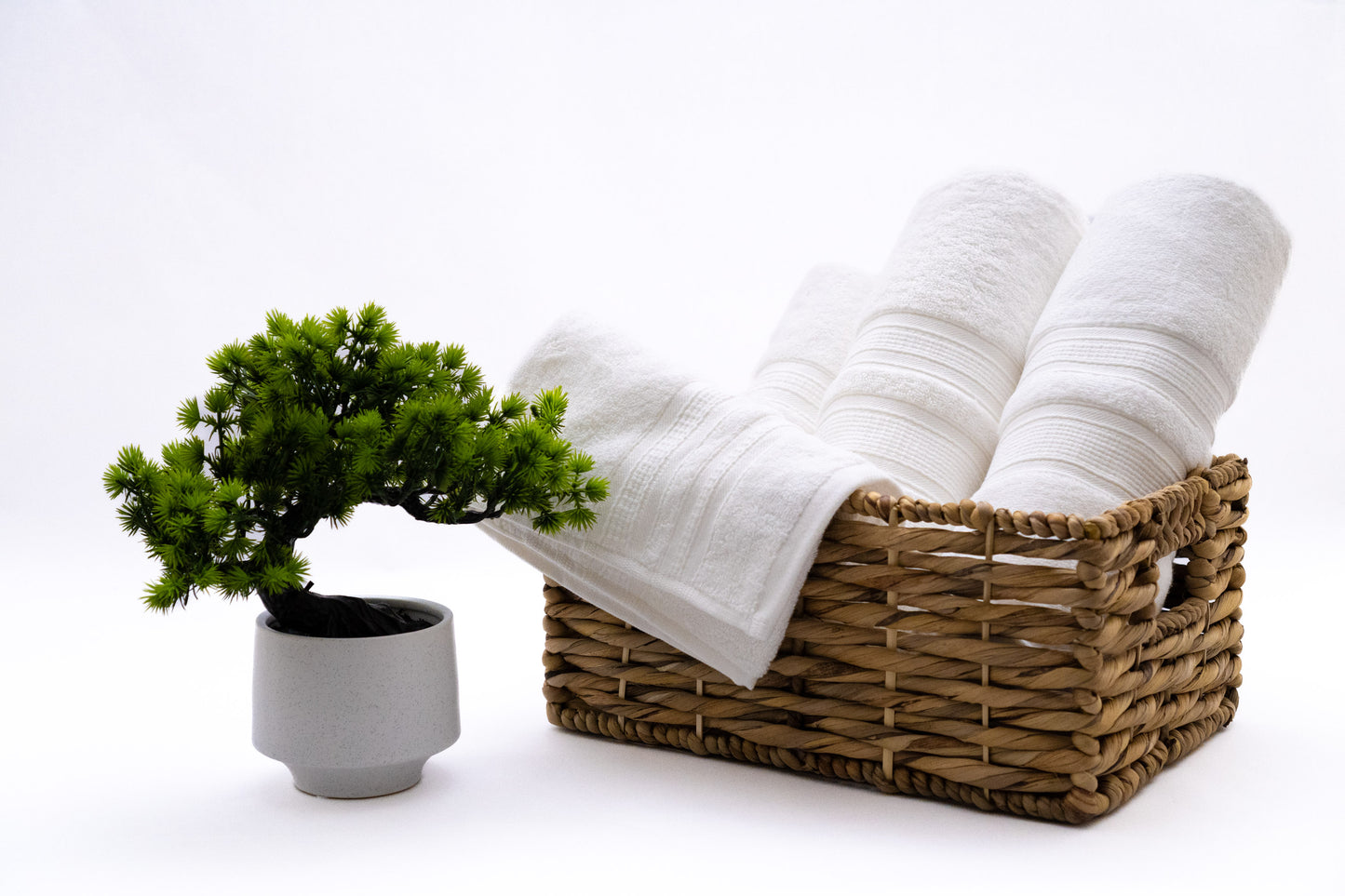 Luxury 6 Piece Bath Towel Set - 100% Cotton - Soft and Absorbent