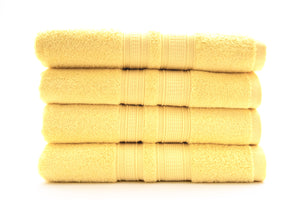 Luxury 4 Piece Bath Towel Set - 100% Cotton - Soft and Absorbent Luxury 4 Piece Bath Towel Set - 100% Cotton - Soft and Absorbent