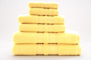 Luxury 6 Piece Bath Towel Set - 100% Cotton - Soft and Absorbent Luxury 6 Piece Bath Towel Set - 100% Cotton - Soft and Absorbent