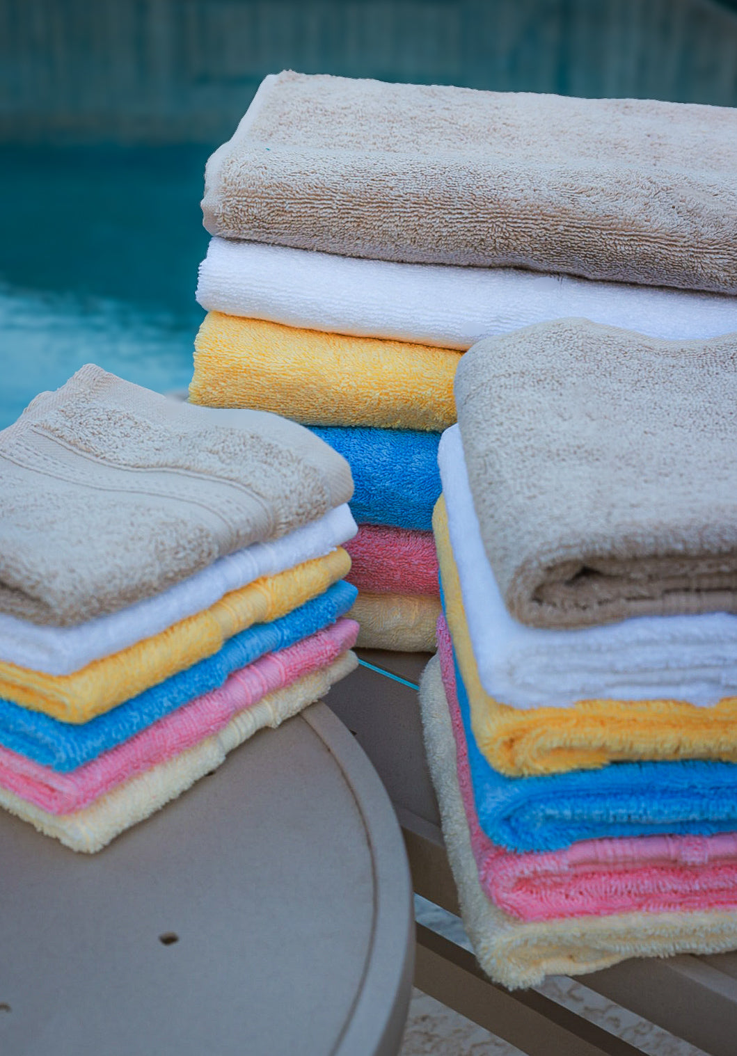 AZLINEN Bath Towels