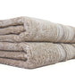 AZLINEN Two Beige Bath Towels