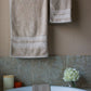 AZLINEN Beige Bath Towels