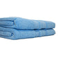 AZLINEN Two Blue Bath Towels