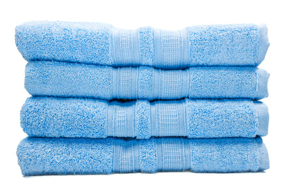 Luxury 4 Piece Bath Towel Set - 100% Cotton - Soft and Absorbent