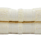 AZLINEN Two Cream Bath Towels