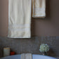 AZLINEN Cream Bath Towels