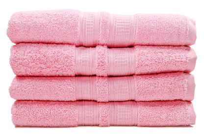 Luxury 4 Piece Bath Towel Set - 100% Cotton - Soft and Absorbent