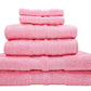 Luxury 6 Piece Bath Towel Set - 100% Cotton - Soft and Absorbent