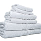 Luxury 6 Piece Bath Towel Set - 100% Cotton - Soft and Absorbent