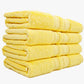 Luxury 4 Piece Bath Towel Set - 100% Cotton - Soft and Absorbent