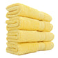 Luxury 4 Piece Face Towel - 100% Cotton - Soft and Absorbent